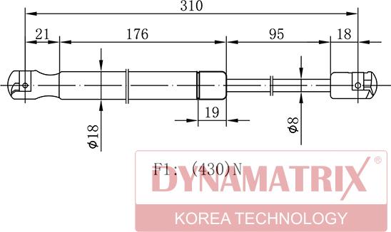 Dynamatrix DGS7856RD - Qazlı bulaq, baqaj, yük yeri furqanavto.az