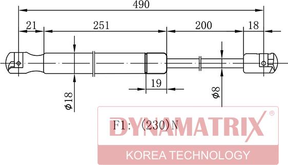 Dynamatrix DGS7764HA - Qazlı bulaq, baqaj, yük yeri furqanavto.az