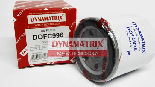 Dynamatrix DOFC996 - Yağ filtri furqanavto.az