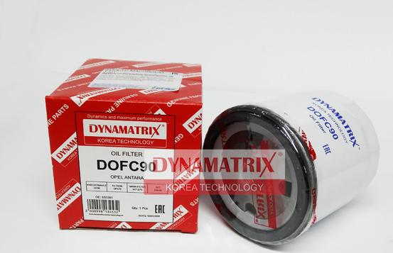 Dynamatrix DOFC90 - Yağ filtri furqanavto.az