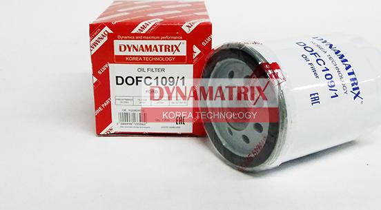 Dynamatrix DOFC109/1 - Yağ filtri furqanavto.az