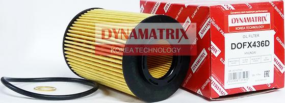 Dynamatrix DOFX436D - Yağ filtri furqanavto.az