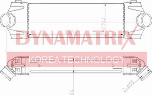 Dynamatrix DR67022 - Radiator, mühərrikin soyudulması furqanavto.az