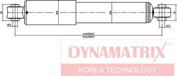 Dynamatrix DSA444100 - Amortizator furqanavto.az