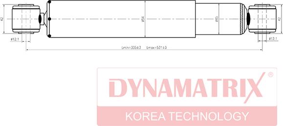 Dynamatrix DSA445020 - Amortizator furqanavto.az