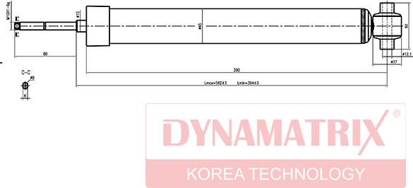 Dynamatrix DSA441102 - Amortizator furqanavto.az