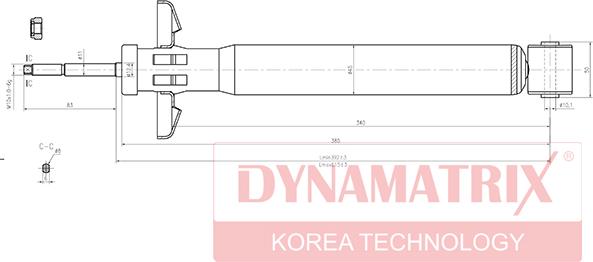 Dynamatrix DSA443209 - Amortizator furqanavto.az