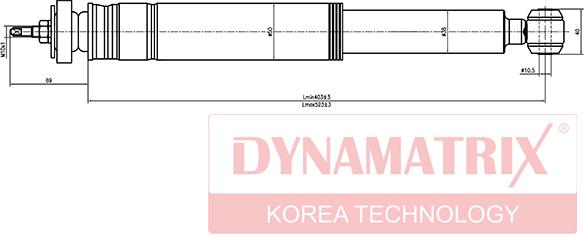 Dynamatrix DSA553185 - Amortizator furqanavto.az