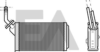 EACLIMA 45C10005 - İstilik dəyişdiricisi, daxili isitmə furqanavto.az