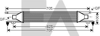 EACLIMA 36A54029 - Intercooler, şarj cihazı furqanavto.az