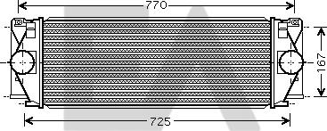 EACLIMA 36A50006 - Intercooler, şarj cihazı furqanavto.az