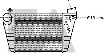 EACLIMA 36A02004 - Intercooler, şarj cihazı furqanavto.az