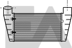 EACLIMA 36A02001 - Intercooler, şarj cihazı furqanavto.az