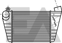 EACLIMA 36A02003 - Intercooler, şarj cihazı furqanavto.az