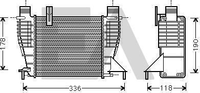 EACLIMA 36A18013 - Intercooler, şarj cihazı furqanavto.az