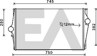 EACLIMA 36A78007 - Intercooler, şarj cihazı furqanavto.az