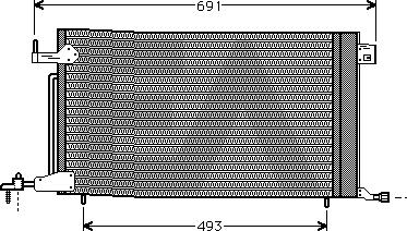 EACLIMA 30C55006 - Kondenser, kondisioner furqanavto.az