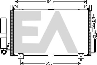 EACLIMA 30C51016 - Kondenser, kondisioner furqanavto.az