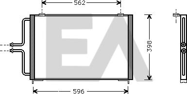 EACLIMA 30C60017 - Kondenser, kondisioner furqanavto.az