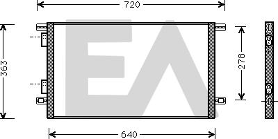 EACLIMA 30C60030 - Kondenser, kondisioner furqanavto.az