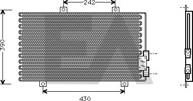 EACLIMA 30C03004 - Kondenser, kondisioner furqanavto.az