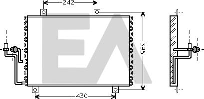 EACLIMA 30C03003 - Kondenser, kondisioner furqanavto.az