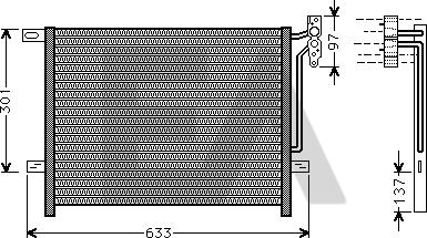 EACLIMA 30C07035 - Kondenser, kondisioner furqanavto.az