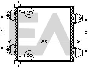 EACLIMA 30C16003 - Kondenser, kondisioner furqanavto.az