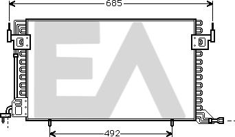 EACLIMA 30C10006 - Kondenser, kondisioner furqanavto.az