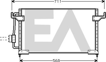 EACLIMA 30C10001 - Kondenser, kondisioner furqanavto.az