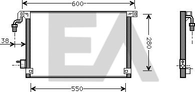 EACLIMA 30C10010 - Kondenser, kondisioner furqanavto.az