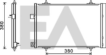 EACLIMA 30C10028 - Kondenser, kondisioner furqanavto.az