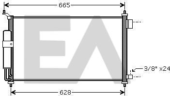 EACLIMA 30C18027 - Kondenser, kondisioner furqanavto.az