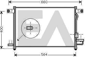 EACLIMA 30C20014 - Kondenser, kondisioner furqanavto.az