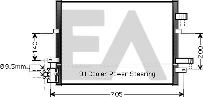 EACLIMA 30C22044 - Kondenser, kondisioner furqanavto.az