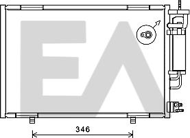 EACLIMA 30C22029 - Kondenser, kondisioner furqanavto.az