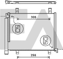 EACLIMA 30C77042 - Kondenser, kondisioner furqanavto.az