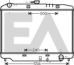 EACLIMA 31R54088 - Radiator, mühərrikin soyudulması furqanavto.az