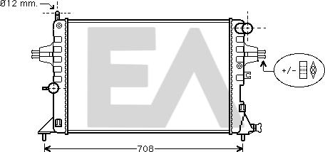 EACLIMA 31R54190 - Radiator, mühərrikin soyudulması furqanavto.az