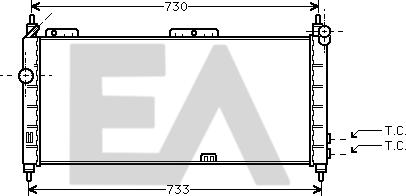 EACLIMA 31R54169 - Radiator, mühərrikin soyudulması furqanavto.az