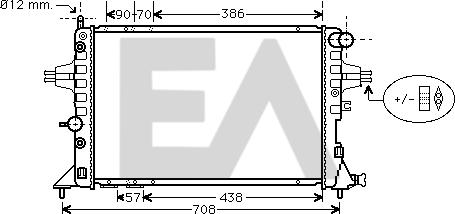 EACLIMA 31R54181 - Radiator, mühərrikin soyudulması furqanavto.az