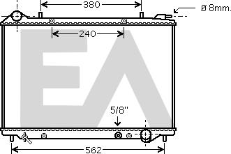 EACLIMA 31R54219 - Radiator, mühərrikin soyudulması furqanavto.az