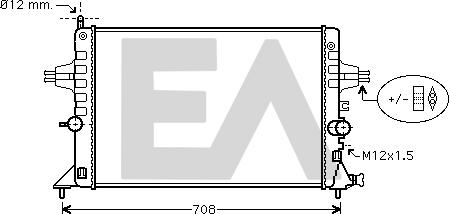 EACLIMA 31R54218 - Radiator, mühərrikin soyudulması furqanavto.az