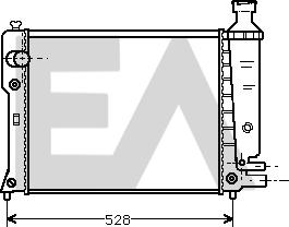 EACLIMA 31R55066 - Radiator, mühərrikin soyudulması furqanavto.az
