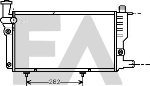 EACLIMA 31R55067 - Radiator, mühərrikin soyudulması furqanavto.az