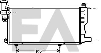 EACLIMA 31R55024 - Radiator, mühərrikin soyudulması furqanavto.az