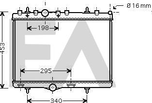 EACLIMA 31R55106 - Radiator, mühərrikin soyudulması furqanavto.az