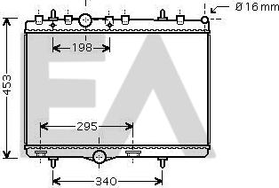 EACLIMA 31R55117 - Radiator, mühərrikin soyudulması furqanavto.az