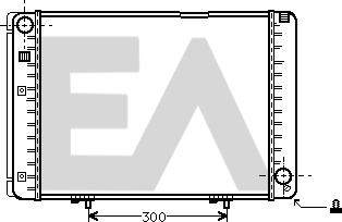 EACLIMA 31R50063 - Radiator, mühərrikin soyudulması furqanavto.az