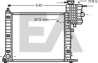 EACLIMA 31R50147 - Radiator, mühərrikin soyudulması furqanavto.az